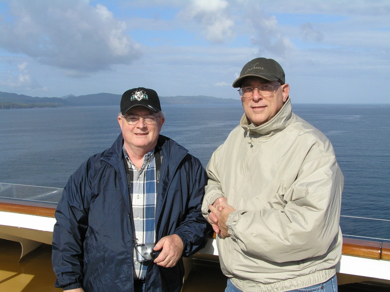 On board the Norwegian Spirit, Sept. 2004